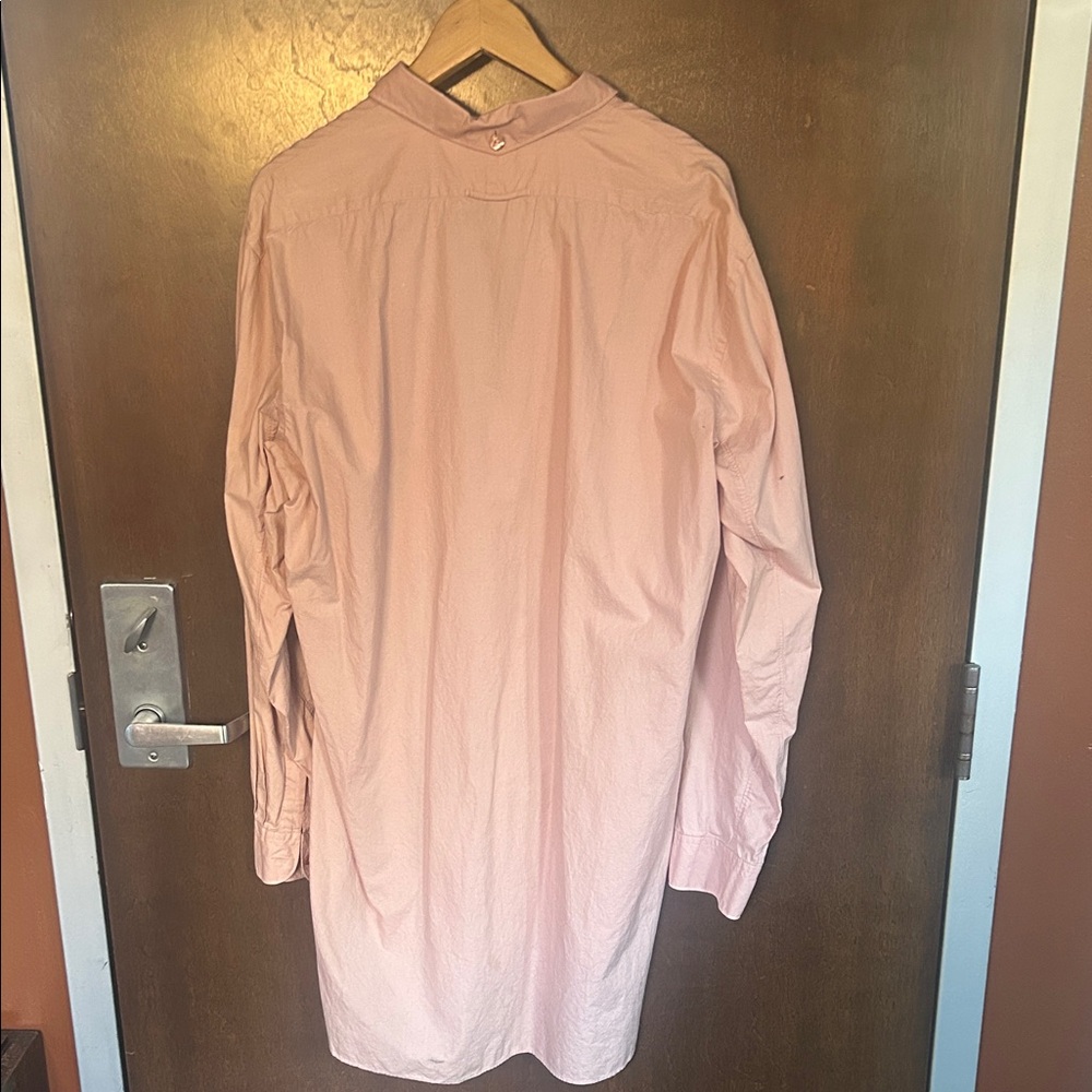 Jean Paul Gaultier Beige Long Sleeve Tunic with tie - Picture 3 of 3